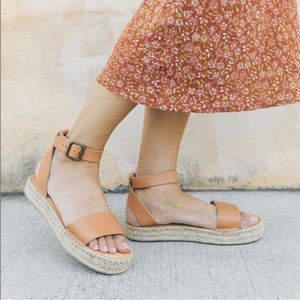 Soludos Cadiz Espadrille/Leather Sandals